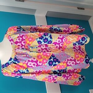 Emily Wonder Keyhole Long Sleeve Top XL